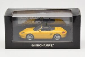 Porsche Boxster 986 Giallo Minichamps 1:43 400062072 Pressofusione — immagine 4 di 4
