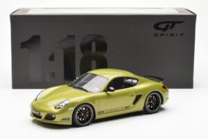 Porsche Cayman R 987 Peridot Metallic GT Spirit 1:18 GT425 Resina — immagine 6 di 6