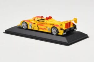 Porsche RS Spyder DHL #7 R. Dumas / T. Bernhard Winner Long Beach GP ALMS 2007 Minichamps 1:43 400076607 Pressofusione — immagine 3 di 4