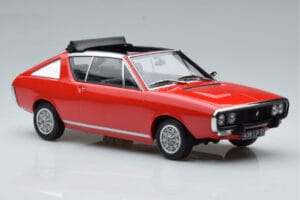 Renault 17 Gordini Decouvrable Rosso Norev 1:18 185371 Pressofusione — immagine 4 di 6
