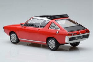 Renault 17 Gordini Decouvrable Rosso Norev 1:18 185371 Pressofusione — immagine 5 di 6