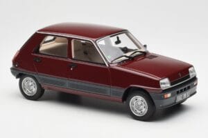 Renault 5 GTL Bordeaux Rosso Otto 1:18 OT1059 Resina — immagine 4 di 6
