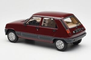 Renault 5 GTL Bordeaux Rosso Otto 1:18 OT1059 Resina — immagine 5 di 6