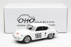 Alpine A106 #166 F. Jacques / R. Jacques Rally Monte Carlo 1960 Otto 1:18 OT543 Resina — immagine 6 di 6