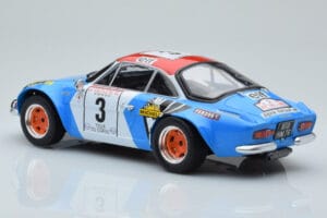 Alpine A110 #3 B. Darniche / A. Mahe Tour de Corse 1973 IXO 1:18 18RMC062B Pressofusione — immagine 5 di 6