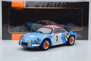 Alpine A110 #3 B. Darniche / A. Mahe Tour de Corse 1973 IXO 1:18 18RMC062B Pressofusione — immagine 6 di 6