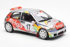 Renault Clio Maxi Kit Car Belga #17 Rally Ypres 1995 Otto 1:18 OT1058 Resina — immagine 4 di 6