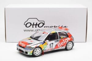 Renault Clio Maxi Kit Car Belga #17 Rally Ypres 1995 Otto 1:18 OT1058 Resina — immagine 6 di 6