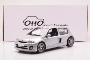 Renault Clio V6 Phase 1 Argento Otto 1:18 OT1034 Resina — immagine 6 di 6
