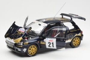 Renault Clio Williams DIAC #21 Jordan / Boyere Tour de Corse 1993 Norev 1:18 185228 Pressofusione — immagine 2 di 8