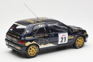 Renault Clio Williams DIAC #21 Jordan / Boyere Tour de Corse 1993 Norev 1:18 185228 Pressofusione — immagine 3 di 8
