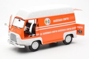 Renault Estafette Arancione Assistance Course Norev 1:18 185123 Pressofusione — immagine 2 di 10