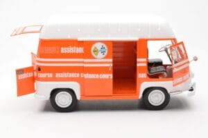 Renault Estafette Arancione Assistance Course Norev 1:18 185123 Pressofusione — immagine 5 di 10