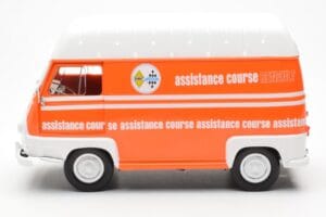 Renault Estafette Arancione Assistance Course Norev 1:18 185123 Pressofusione — immagine 6 di 10