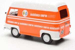 Renault Estafette Arancione Assistance Course Norev 1:18 185123 Pressofusione — immagine 9 di 10