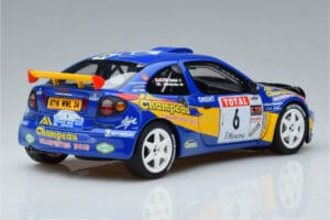 Renault Megane Maxi #6 S. Loeb / D. Elena Rallye Mont Blanc 2000 Otto 1:18 OT960 Resina — immagine 2 di 6