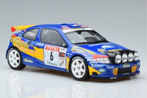 Renault Megane Maxi #6 S. Loeb / D. Elena Rallye Mont Blanc 2000 Otto 1:18 OT960 Resina — immagine 4 di 6