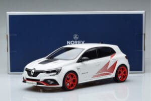 Renault Megane RS Trophy-R Mk4 Bianco Norev 1:18 185239 Pressofusione — immagine 6 di 6