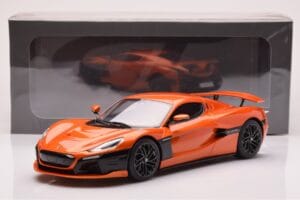 Rimac Nevera Arancione GT Spirit 1:18 GT880 Resina — immagine 6 di 6