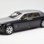 Rolls-Royce Phantom VII EWB Nero e Argento Kyosho 1:18 08841BKS