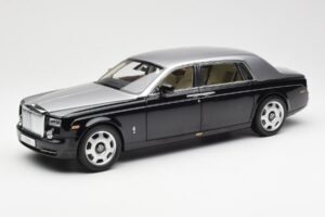 Rolls-Royce Phantom VII EWB Nero e Argento Kyosho 1:18 08841BKS
