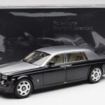 Rolls-Royce Phantom VII EWB Nero e Argento Kyosho 1:18 08841BKS - image 8 of 8