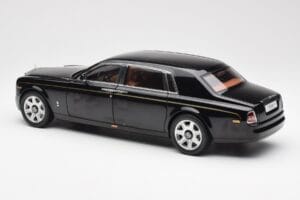 Rolls-Royce Phantom VII EWB Diamond Nero Kyosho 1:18 08841DBK2 Pressofusione — immagine 7 di 8