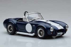 Shelby Cobra 427 S/C Blu Scuro Kyosho 1:18 08048DBL Pressofusione — immagine 5 di 9