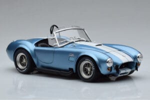 Shelby Cobra 427 S/C Blu Chiaro Kyosho 1:18 08048SBL Pressofusione — immagine 5 di 9