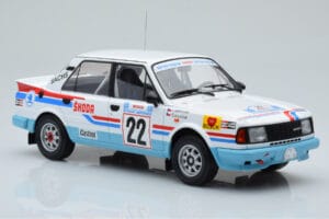Skoda 130 LR #22 S. Kvaizar / J. Janecek Rally Acropolis 1986 IXO 1:18 18RMC157B Pressofusione — immagine 4 di 6