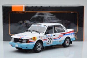 Skoda 130 LR #22 S. Kvaizar / J. Janecek Rally Acropolis 1986 IXO 1:18 18RMC157B Pressofusione — immagine 6 di 6