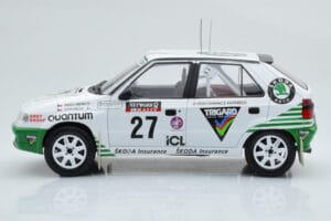 Skoda Felicia #27 P. Sibera / P. Gross Rally RAC Lombard 1995 IXO 1:18 18RMC148 Pressofusione — immagine 3 di 6