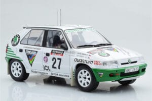 Skoda Felicia #27 P. Sibera / P. Gross Rally RAC Lombard 1995 IXO 1:18 18RMC148 Pressofusione — immagine 4 di 6