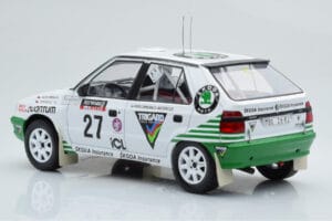 Skoda Felicia #27 P. Sibera / P. Gross Rally RAC Lombard 1995 IXO 1:18 18RMC148 Pressofusione — immagine 5 di 6
