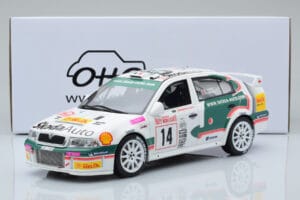 Skoda Octavia WRC #14 D. Auriol / D. Giraudet Rally Monte Carlo 2003 Otto 1:18 OT431 Resina — immagine 6 di 6
