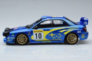 Subaru Impreza WRC #10 T. Makinen / K. Lindstrom Rally Monte Carlo Night Version 2002 Otto 1:18 OT784 Resina — immagine 3 di 6