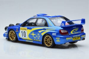 Subaru Impreza WRC #10 T. Makinen / K. Lindstrom Rally Monte Carlo Night Version 2002 Otto 1:18 OT784 Resina — immagine 5 di 6