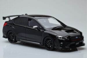 Subaru Impreza WRX STI Nurburgring Challenge Package Nero Kyosho 1:18 KSR18021BK Resina — immagine 4 di 6