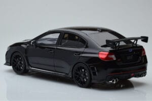 Subaru Impreza WRX STI Nurburgring Challenge Package Nero Kyosho 1:18 KSR18021BK Resina — immagine 5 di 6