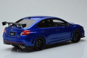 Subaru Impreza WRX STI Nurburgring Challenge Package Blu Kyosho 1:18 KSR18021BL Resina — immagine 2 di 5