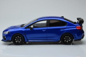 Subaru Impreza WRX STI Nurburgring Challenge Package Blu Kyosho 1:18 KSR18021BL Resina — immagine 3 di 5