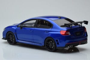 Subaru Impreza WRX STI Nurburgring Challenge Package Blu Kyosho 1:18 KSR18021BL Resina — immagine 4 di 5
