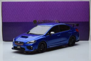 Subaru Impreza WRX STI Nurburgring Challenge Package Blu Kyosho 1:18 KSR18021BL Resina — immagine 5 di 5