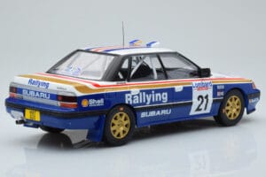 Subaru Legacy RS #21 C. McRae / D. Ringer RAC Rally 1991 IXO 1:18 18RMC080B Pressofusione — immagine 2 di 6