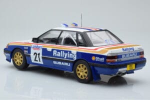 Subaru Legacy RS #21 C. McRae / D. Ringer RAC Rally 1991 IXO 1:18 18RMC080B Pressofusione — immagine 5 di 6