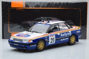Subaru Legacy RS #21 C. McRae / D. Ringer RAC Rally 1991 IXO 1:18 18RMC080B Pressofusione — immagine 6 di 6
