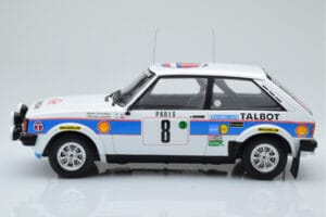 Talbot Sunbeam Lotus Night Version #8 H. Toivonen / P. White Rally Monte Carlo 1981 IXO 1:18 18RMC095B Pressofusione — immagine 3 di 6