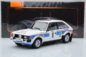 Talbot Sunbeam Lotus Night Version #8 H. Toivonen / P. White Rally Monte Carlo 1981 IXO 1:18 18RMC095B Pressofusione — immagine 6 di 6