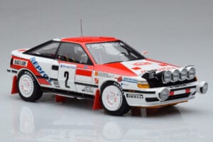 Toyota Celica GT-Four ST165 #2 C. Sainz / L. Moya Winner Rally Monte Carlo 1991 Kyosho 1:18 08961B Pressofusione — immagine 5 di 12