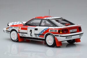 Toyota Celica GT-Four ST165 #2 C. Sainz / L. Moya Winner Rally Monte Carlo 1991 Kyosho 1:18 08961B Pressofusione — immagine 6 di 12